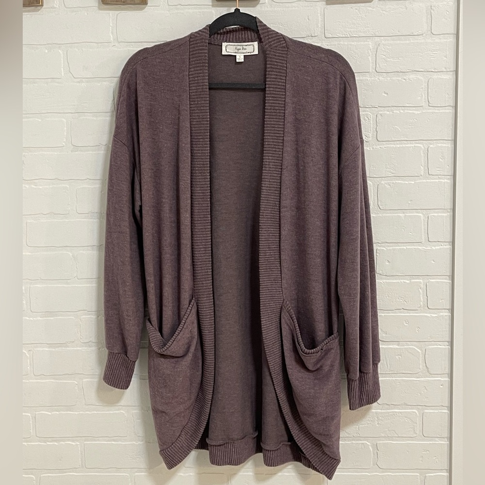 Women’s Hippie Rose purple cardigan size Large